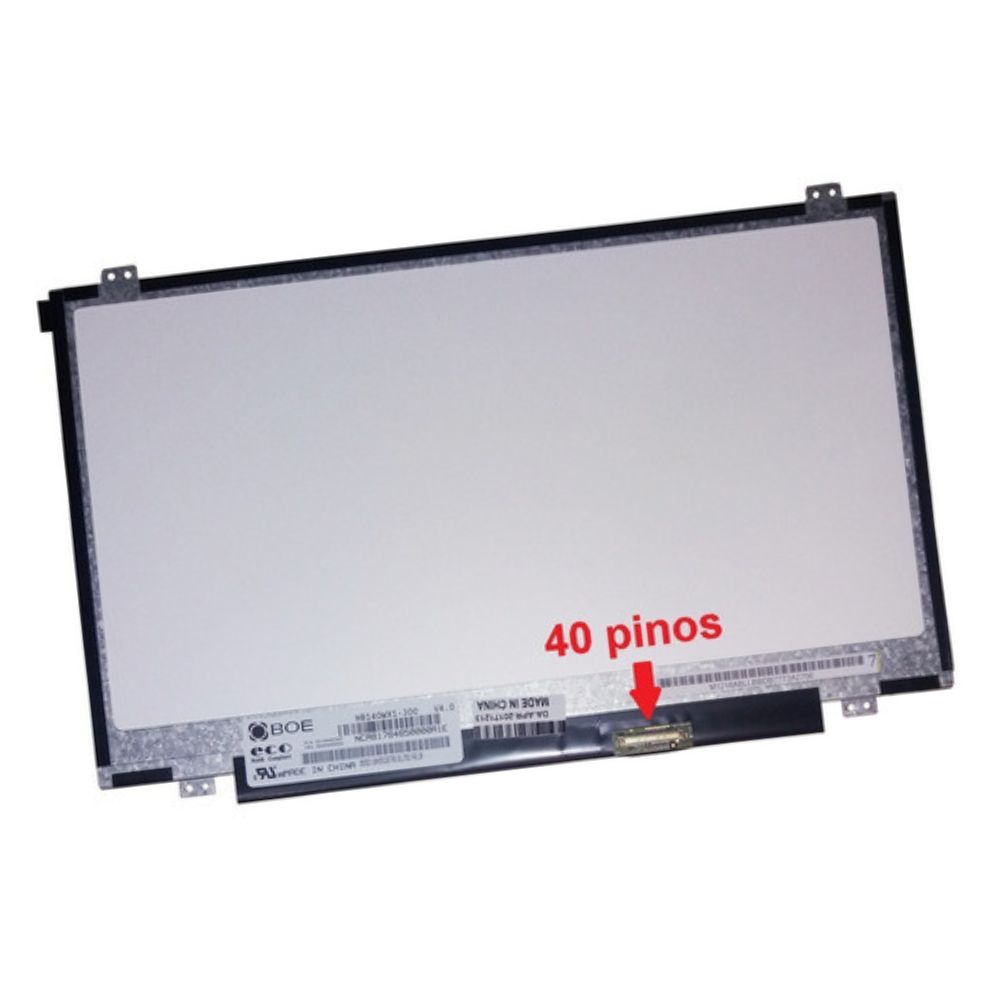 tela 14.0 led slim 40 pinos